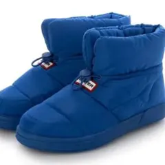 【希少‼️】HUNTER 青い中丈スノーブーツ