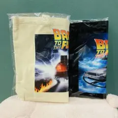 ラウンドワン限定 バック・トゥ・ザ・フューチャー プラチナムザッカトートバッグ