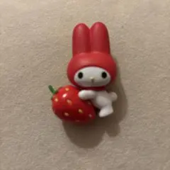 サンリオ　マイカラーフィギュア ガチャ いちごレッド マイメロディ　マイメロ