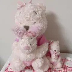 ディズニーストア限定 桜 プーさん ピグレット ぬいぐるみ キーホルダー セット