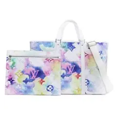 【希少新品】ルイヴィトン ウォーターカラー　ウィークエンドGMトートバッグ