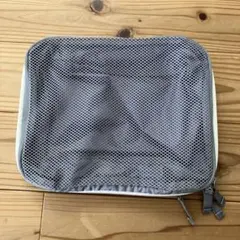 ポリエステル仕分けケース圧縮タイプ　無印　グレー　S