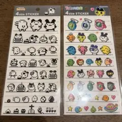 【新品未使用】たまごっち4size STICKER 2枚 カミオジャパン正規品
