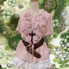 axes femme 姫系 姫カジ フェアリーグランジ 森ガール フリル リボン