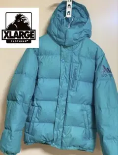 X-LARGE (エクストララージ)ダウンジャケット▪️ターコイズブルー