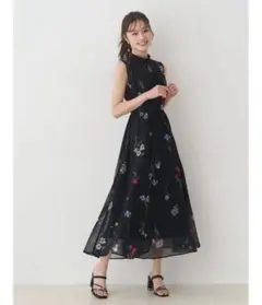 MERCURYDUO 花柄バックレースアップワンピース - メルカリ