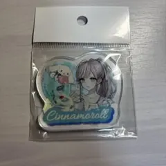 シナモロール　赤倉×サンリオキャラクターズ　アクリルダイカットステッカー
