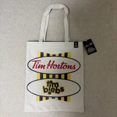 北米限定☆ジャスティン・ビーバー TIM HORTONS コラボトートバッグ