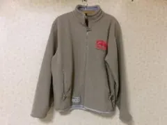93779 ecko unction フリースジャケット　ベージュ　L
