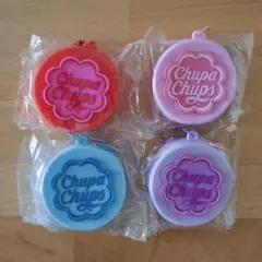 Chupa Chups チュッパチャプス　シリコンポーチ 全4種セット