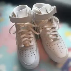 Nike Air Force 1 ハイカット スニーカー ホワイト