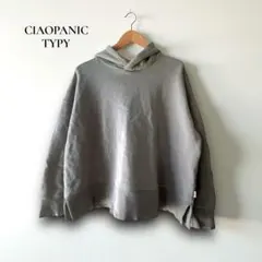★チャオパニックティピー【F】パーカー　サイドスリット　裏起毛　やわらかe45