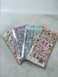 オバケーヌぷくぷくシール 4枚セット