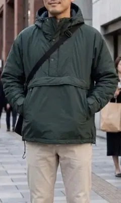 【極美品】ノースフェイス パープルレーベル プリマロフト アノラックパーカー L