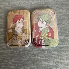 ハイキュー!! 宮治 スクエア缶バッジ クールダウン セブンネット限定