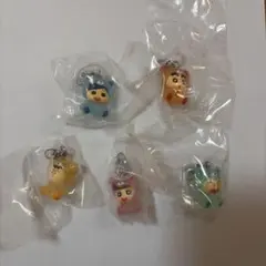 クレヨンしんちゃん めじるしアクセサリー みんなでくまパジャマ　コンプリート