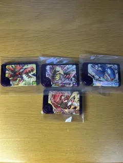 ポケモンフレンダ　ベストタッグ2弾　スーパートレジャー　4枚セット