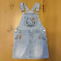 H&M エイチアンドエム ハローキティ サロペットスカート ジャンパースカート