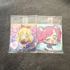 アイカツ シールウエハース ノーマル天羽まどか レア星宮いちご