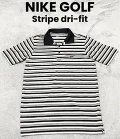 NIKE GOLF ナイキ ゴルフ golf ポロシャツ ストライプ 半袖