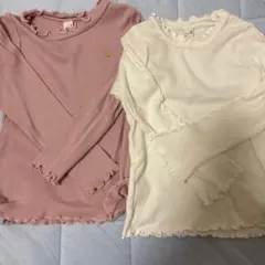 アプレレクール　メロウリブTシャツ　110 100