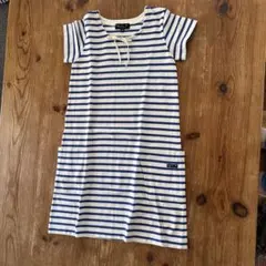 agnès b. ENFANT ストライプ 半袖ワンピース 10