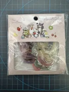 mofusand サンリオキャラクターズ フレークステッカー ぷっくりシール