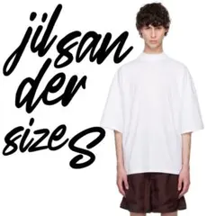 【定価3.1万】JIL SANDER モックネック オーバーサイズ Tシャツ S