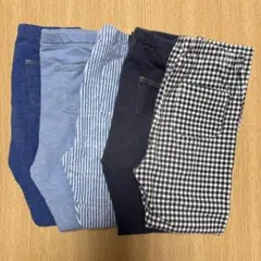 UNIQLO ユニクロ キッズレギンス 10分丈120㎝ 5点まとめ売り