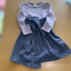 SHIPS KIDS 100cm ワンピース 長袖