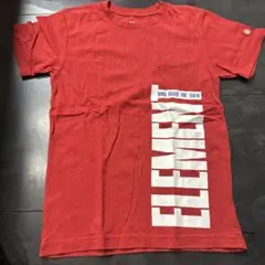 ELEMENT Tシャツ レッド 130cmのサムネイル