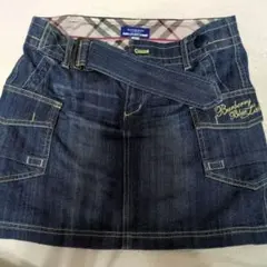BURBERRY BLUE LABEL デニムミニスカートのサムネイル