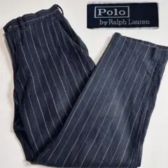 Polo Ralph Lauren コットンリネンスラックス　サイドアジャスターのサムネイル