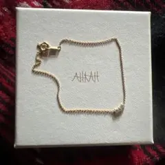 AIHAH k18ダイヤ3石チェーンブレスレットのサムネイル