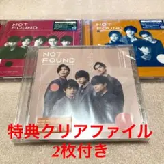 Sexy Zone NOT FOUND 初回A、初回B、通常盤セット