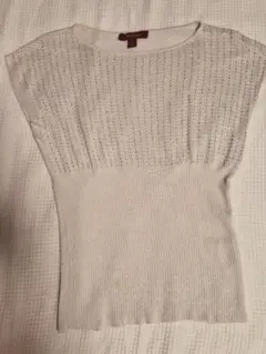 MaxMara Studio ノースリーブ　 ニット ラインストーン装飾のサムネイル