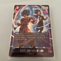 フュージョンワールド 【SR】孫悟空：BR/ベジータ：BR《FB09-011》