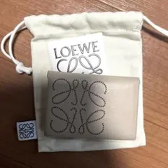 LOEWE ロエベ 名刺入れ カードケース ベージュ - メルカリ