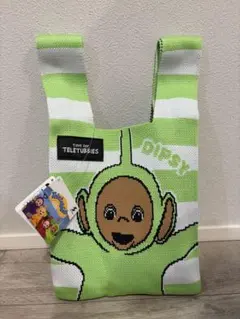 テレタビーズ　ニットトートバッグ　ラウンドワン限定　緑