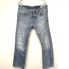 dieselメンズダメージデニム
