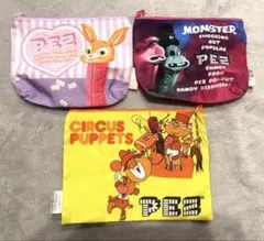 ⑤ PEZ ポーチ ガチャガチャ