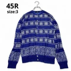 未使用45r45rpmレースdeニットインディゴカーディガン 2025年最新】45RPM インディゴ カーディガンの人気アイテム - メルカリ