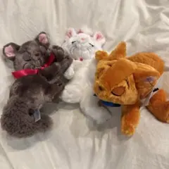 おしゃれキャット　ぬいぐるみ　ディズニーランド　マリー　ベルリオーズ　トゥルーズ