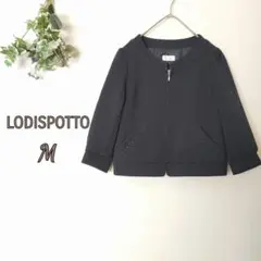 ロディスポット♡M♡七分袖ジャケット ノーカラー フルジップアップのサムネイル