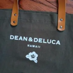 DEAN & DELUCA Hawaii トートバック　L　オリーブ　(美品)