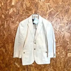 テーラードジャケット 白