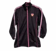 ミッキー刺繍 黒ジャージ 140cm