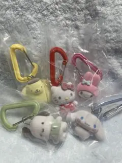 サンリオキャラクターズカラフルカラビナマスコットチャームコンプリートセット