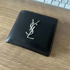 Saint Laurent 小銭入れ付き 二つ折り財布