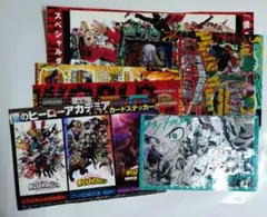 少年ジャンプ 僕のヒーローアカデミア ステッカー クリアシート シール